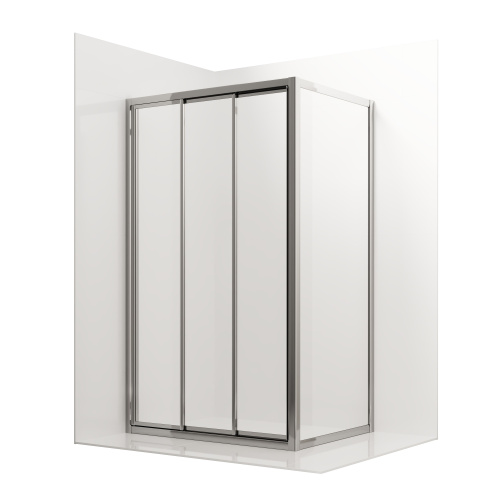 Душевой уголок Ambassador Forsa 17021103NX-100NX 120х100 стекло прозрачное профиль хром глянцевый без поддона